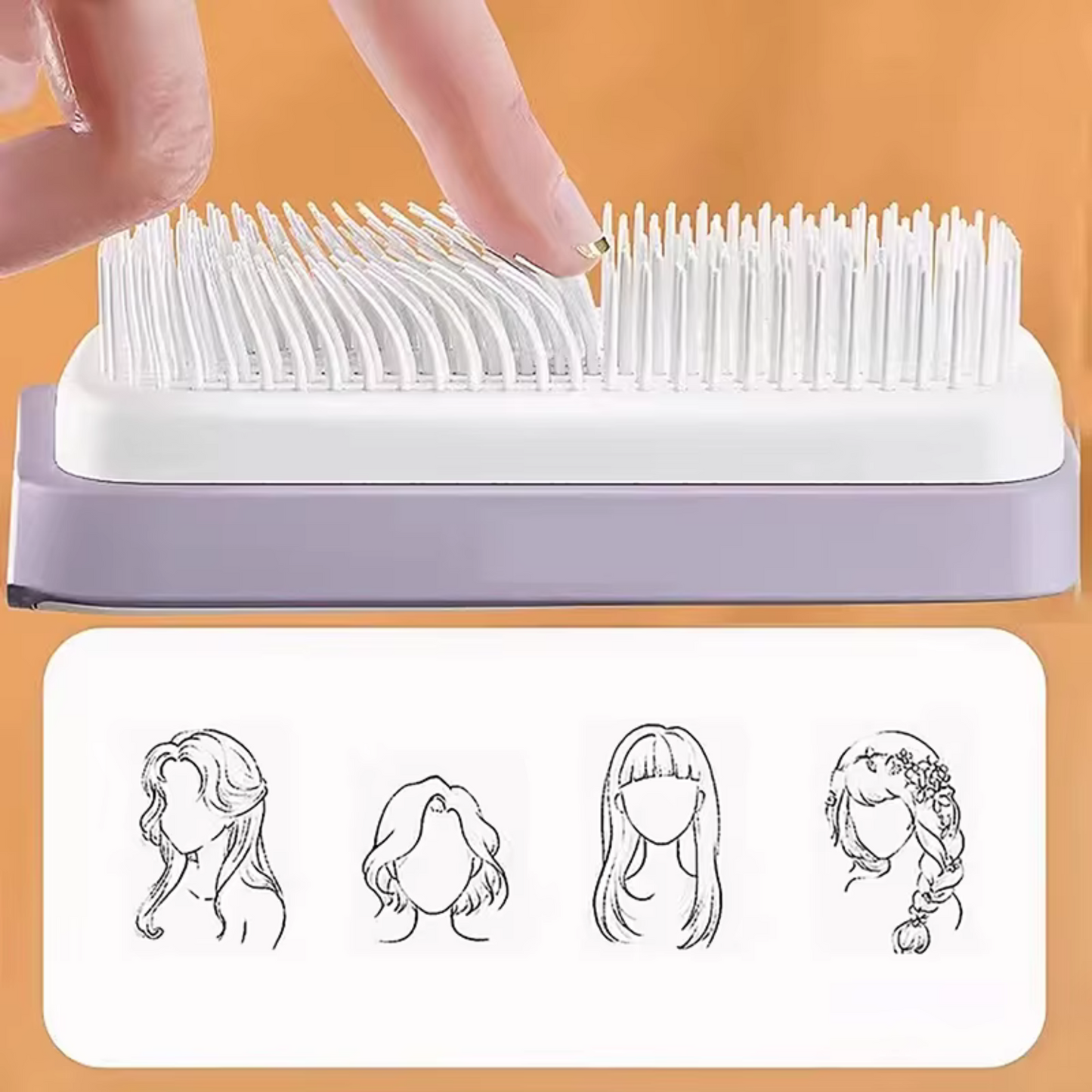 CleanBrush – Die smarte, selbstreinigende Haarbürste